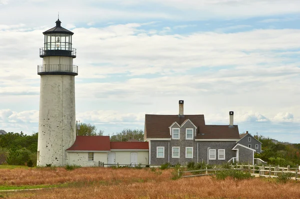 Highland маяка в Cape Cod — стокове фото