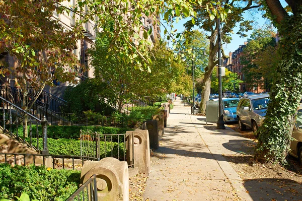 Calle en el barrio de Boston , — Foto de Stock