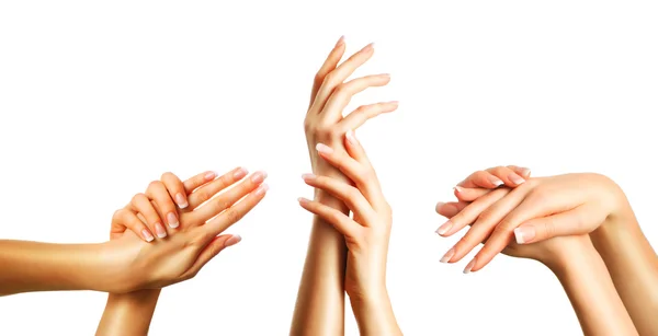 Lindas mãos femininas — Fotografia de Stock