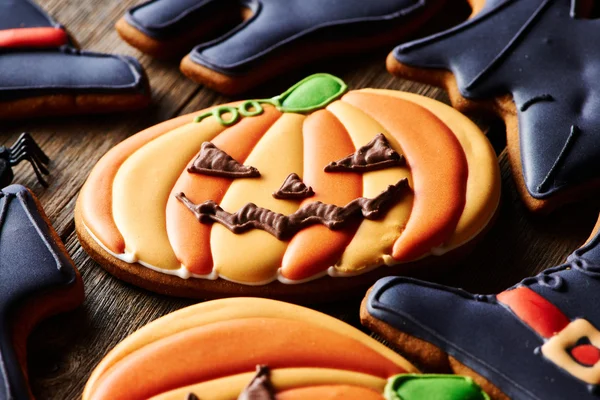 Halloween homemade cookies — Stock Photo, Image