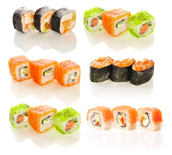 Азиатский набор суши — стоковое фото