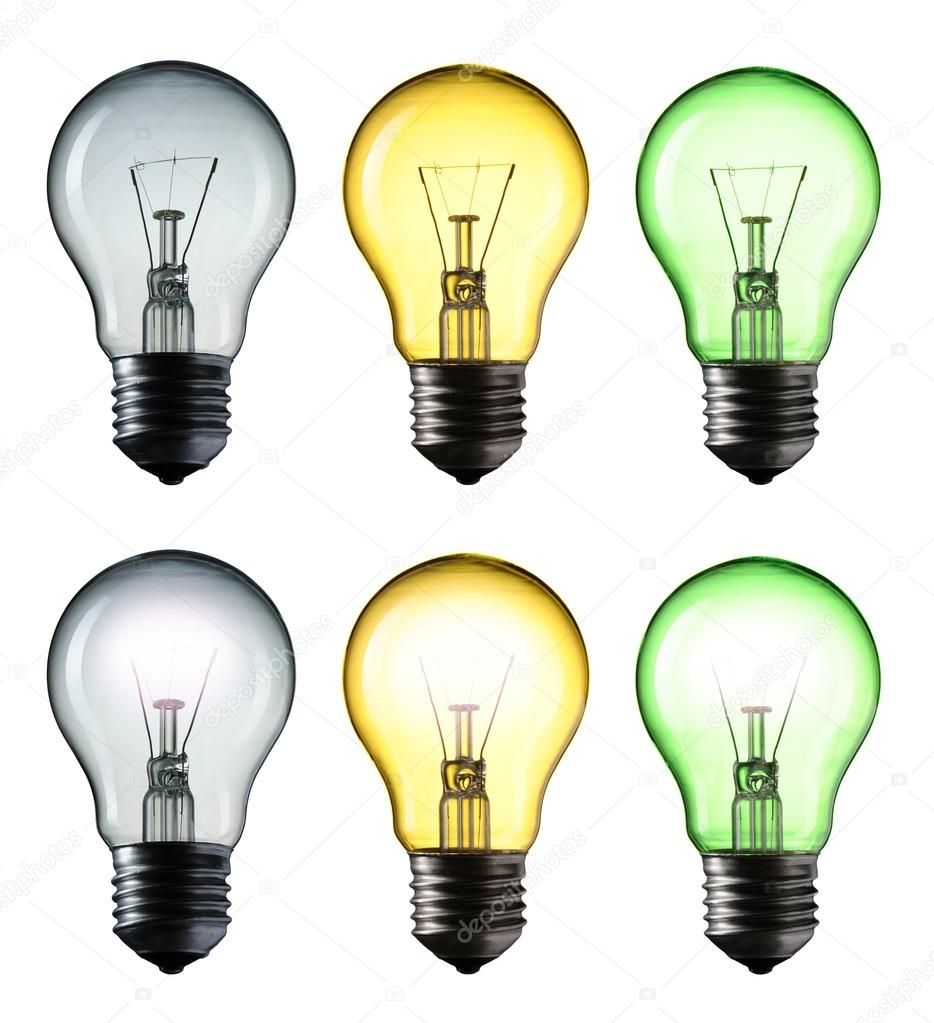 Light bulbs collection