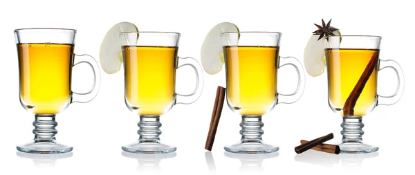 Hot cider collection — Stock Photo, Image
