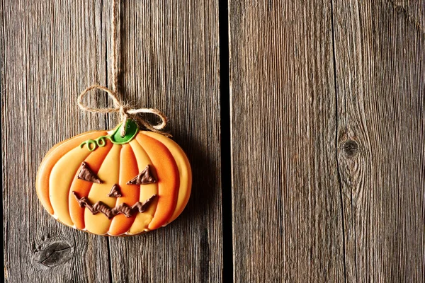 Biscoito de gengibre caseiro de Halloween — Fotografia de Stock