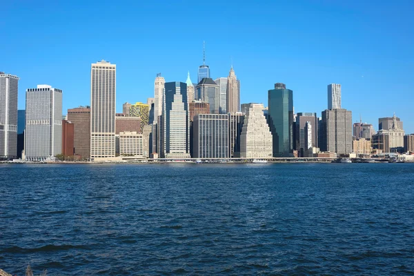 Skyline del Bajo Manhattan — Foto de Stock