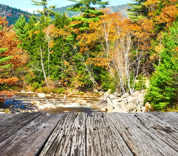 Swift River in autunno — Foto Stock