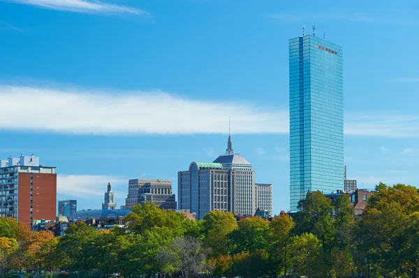 Boston von der Harvard Bridge — Stockfoto