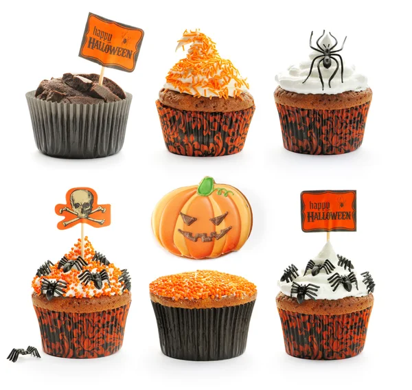 Halloween-Kuchen Set — Stockfoto