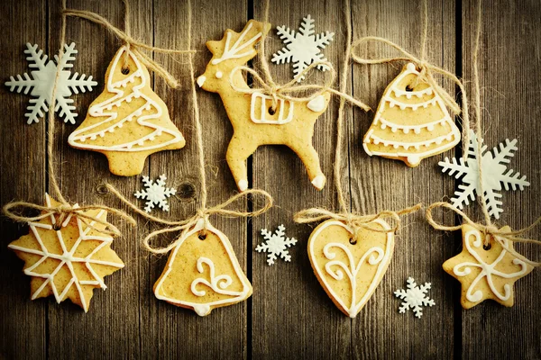 Biscoitos caseiros Natal — Fotografia de Stock