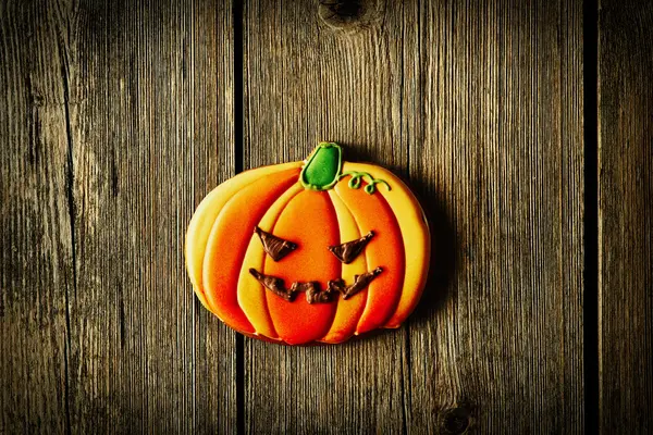 Halloween domowe piernika cookie — Zdjęcie stockowe