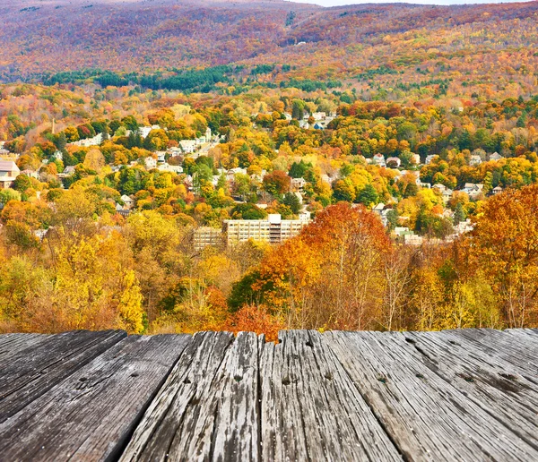 Herfst scène in New England — Stockfoto
