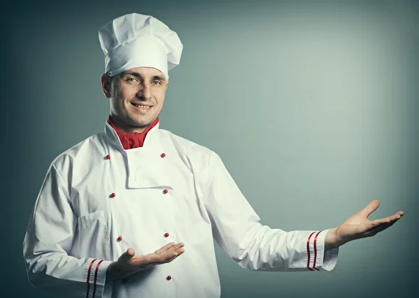 Male chef portrait — Stock Photo, Image