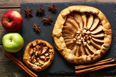 Apple Galette'ye arka plan