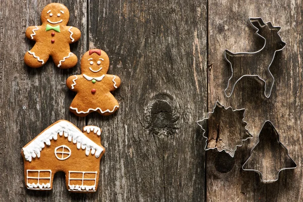 Galletas de jengibre de Navidad — Foto de Stock