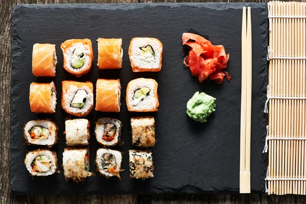 Asian Sushi rolls — Stock Photo, Image