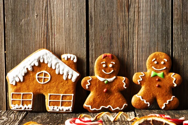 Weihnachten hausgemachte Plätzchen — Stockfoto