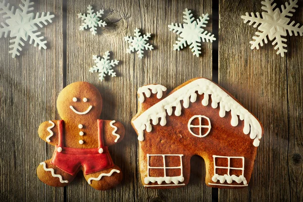 Christmas homemade cookies — Stock Photo, Image