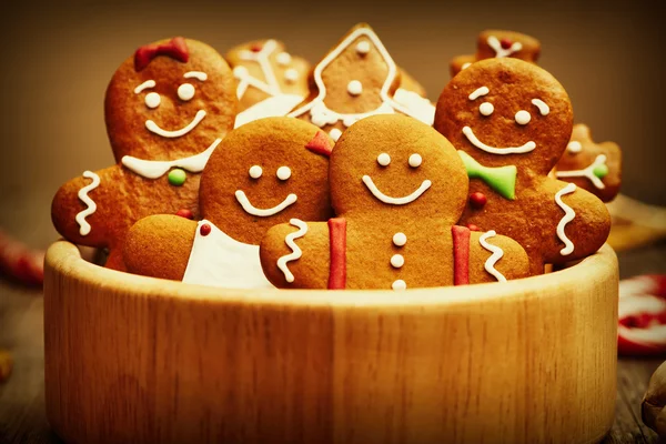 Galletas de jengibre de Navidad —  Fotos de Stock