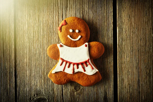 Christmas gingerbread cookie — Stock Photo, Image