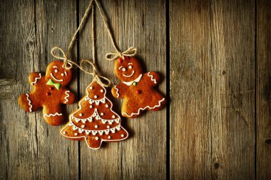 Noel ev yapımı kurabiye