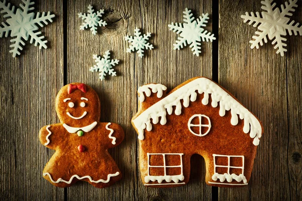 Biscuits maison de Noël — Photo