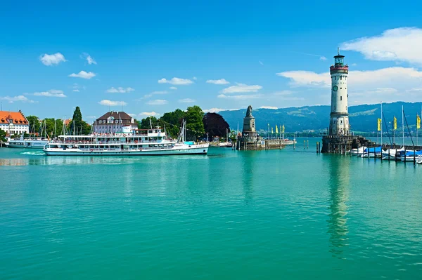 Porto di Lindau, Lago di Costanza — Foto Stock