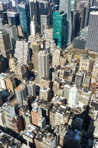 Vista sul paesaggio urbano di Manhattan — Foto Stock