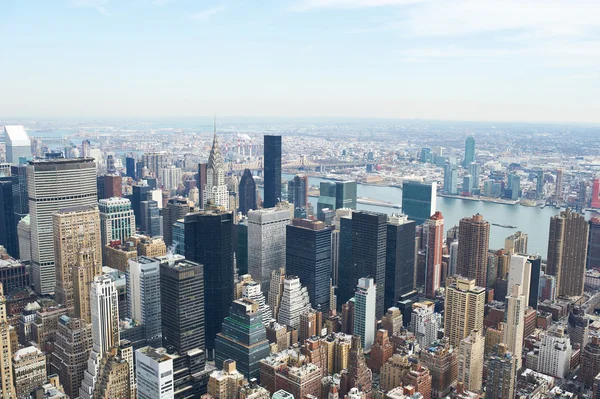 Cityscape θέα του Μανχάταν城市景观的曼哈顿的视图 — Φωτογραφία Αρχείου