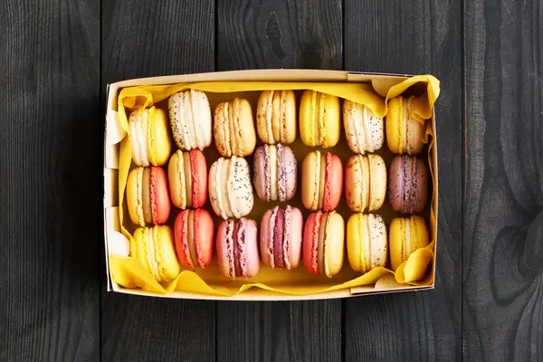 French delicious macaroons — Stock Photo, Image