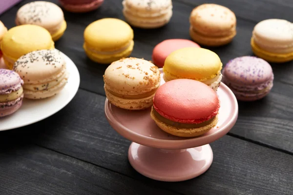 French delicious macaroons — Stock Photo, Image