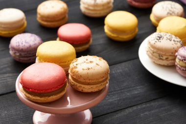 Fransızca lezzetli macaroons