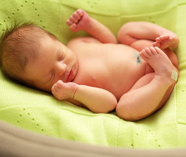 One week old newborn baby — Stock Photo, Image