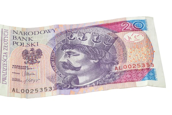 Σε μια φωτογραφία Πολωνία χρήματα — Φωτογραφία Αρχείου