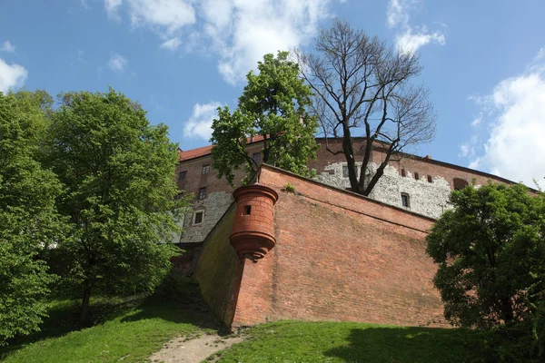 Torre Del Castillo Wawel Cracovia Polonia — Foto de Stock