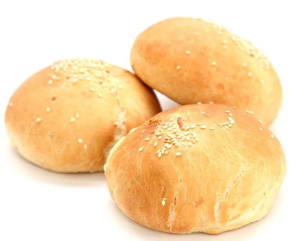 Bun with sesame seeds — Stock Photo, Image