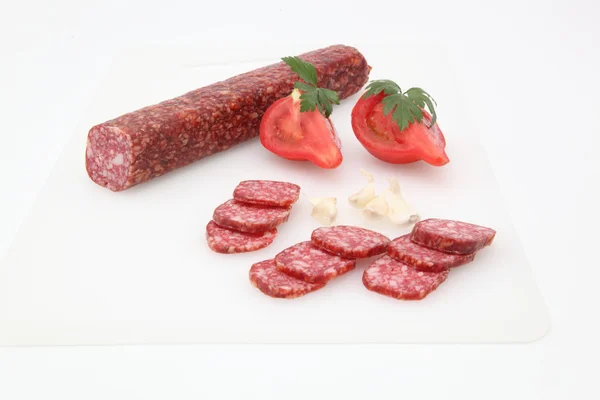 Salami — Stock Photo, Image