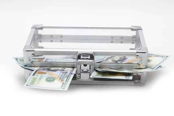 Case with money — Stock Photo, Image