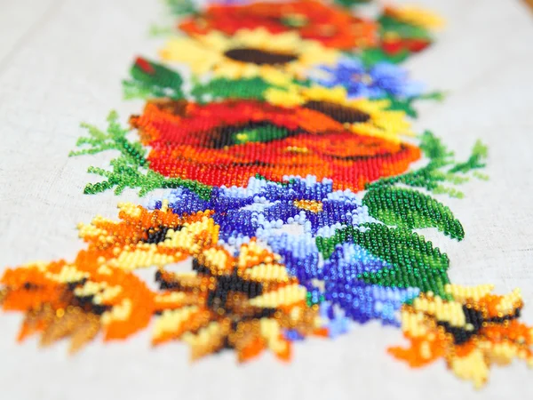 Ukrainian embroidery — Stock Photo, Image