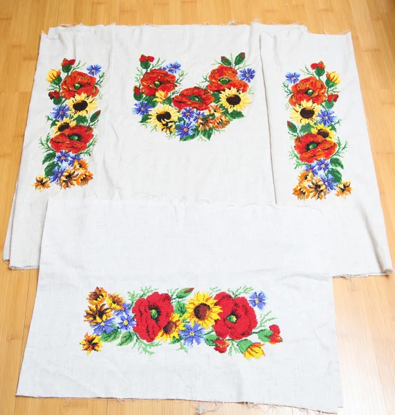 Ukrainian embroidery — Stock Photo, Image