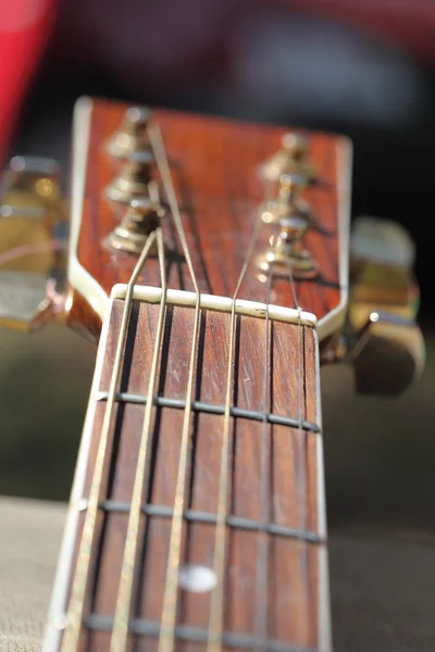 Fretboard de guitarra — Fotografia de Stock