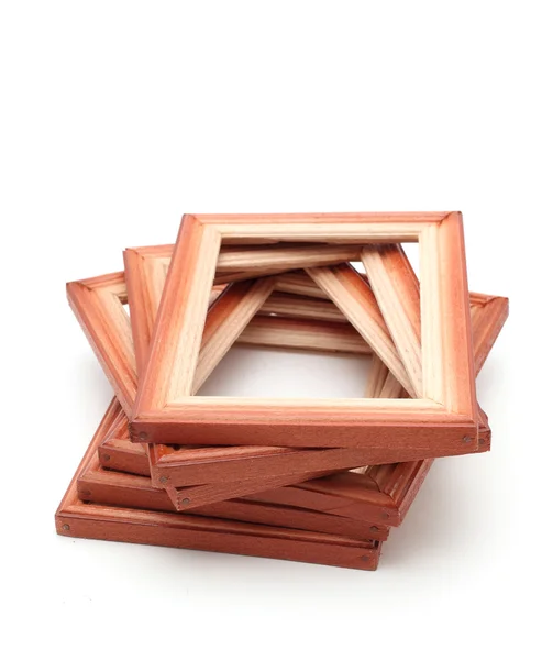 Dřevěné rámy — Stock fotografie