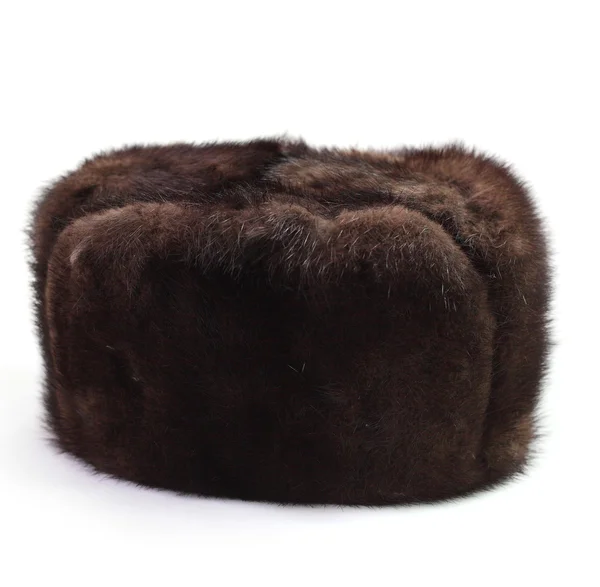 Mink fur hat — Stock Photo, Image