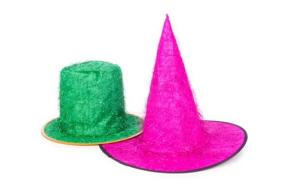 Party hats isolated on the white background — Stock Photo, Image