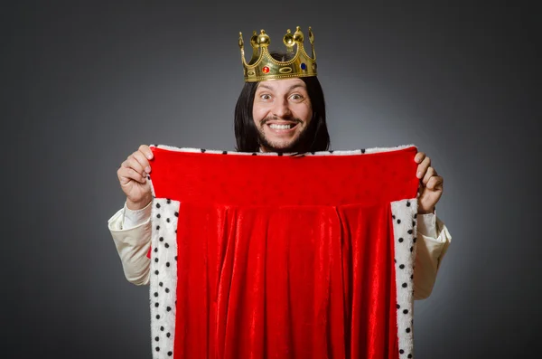 King businessman in royal business concept — Stock Photo, Image