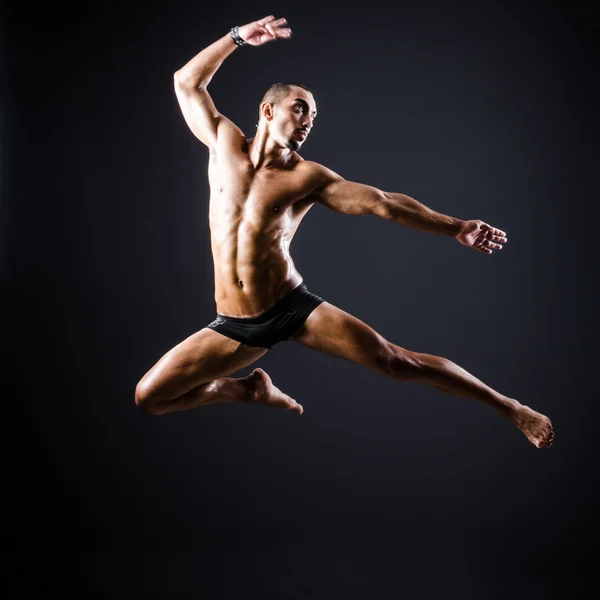 Ripped om muscular în conceptul de sport — Fotografie, imagine de stoc