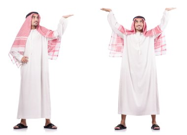 Arap işadamı beyazı izole etti