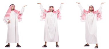 Arap işadamı beyazı izole etti