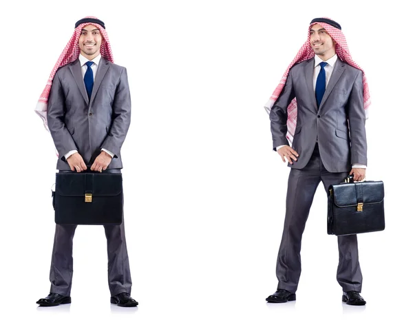 Σύνολο φωτογραφιών με Άραβα επιχειρηματία — Φωτογραφία Αρχείου