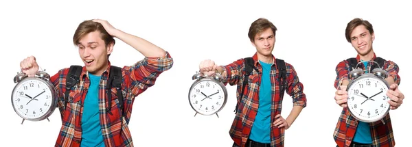 Boze student mist zijn deadlines — Stockfoto