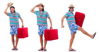 Bu yaz tatiline hazırlanan adam